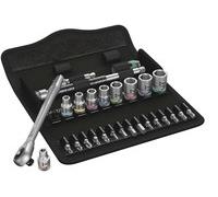 Set di bussole e inserti per avvitare 1/4" WERA 8100 SA 10 Zyklop Metal Imp 1/4" (28 pezzi)