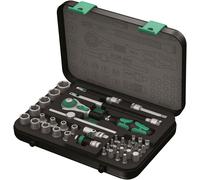 Wera 8100 SA 2 Zyklop Socket Wrench Set 0.6cm Guida Metrica 42 Pezzi 05003533001