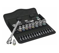 Wera, 8100 SA 8 Kit con cricchetto Zyklop Metal con levetta per invertire la rot