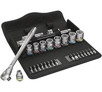 Set di bussole e inserti per avvitare 3/8" WERA 8100 SB 11 Zyklop Metal Imp 3/8" (29 pezzi)