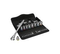 Set di bussole e inserti per avvitare 3/8" WERA 8100 SB 11 Zyklop Metal Imp 3/8" (29 pezzi)