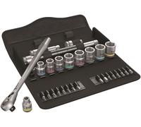 Wera 8100 Sb 11 Zyklop Metallo Interruttore Presa Chiave Set 1cm Drive SAE