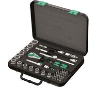 Wera 8100 SB 4 Zyklop Socket Wrench Set 1cm Drive SAE 38 Pezzi 05003596001