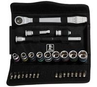 WERA 05004048001 - Set di chiavi a tubo, multi, 3/8'', 29 pezzi, 8100 SB 8 Zyklop