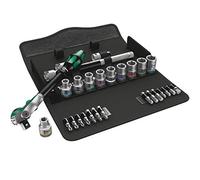 WERA 05004076001 - Set di chiavi a tubo, assortite, 1/2'', 28 pezzi, Zyklop Speed