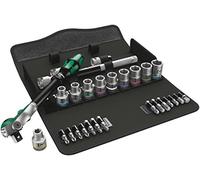 WERA 05004076001 - Set di chiavi a tubo, assortite, 1/2'', 28 pezzi, Zyklop Speed