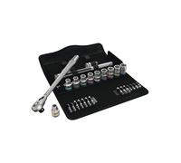Wera Set di chiavi a bussola Zyklop Metal 8100 SC attacco quadro 1/2 pollice 28 pezzi