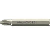 Wera 855/0 Inserti Micro adatte a viti Pozidriv, PZ 1 x 30 mm