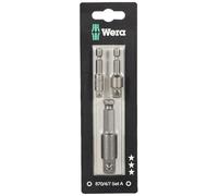 Wera 870/4/7 A Sb Set Di Alberi Per Utensili One Size Silver
