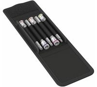 8740 A HF 1 Presa elettrica, chiave combinata "Nero/Argento, Presa elettrica, 1/4"", Metrico, 5 testina/e, 4,5,6,7,8 mm, 1/4"""