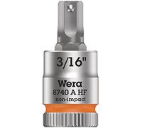 WERA 8740 A 05003386001 BRUGOLA INTERNA INSERTO BUSSOLA 3/16 1/4 6.3 MM