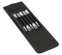 8740 A HF 1 Presa elettrica, chiave combinata "Nero/Argento, Presa elettrica, 1/4"", Metrico, 5 testina/e, 4,5,6,7,8 mm, 1/4"""