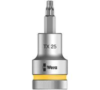 Wera, 8767 C HF TORX TORX Zyklop Bussole a inserto attacco da 1/2" con ritegno vite con, TX 25 x 60 mm