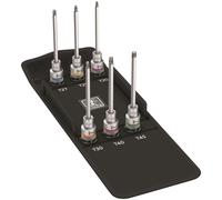 Wera 8767 C Punta Torx Alta Frequenza 2 Bussola Zyklop Set 1.3cm Drive 6 Pezzi