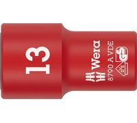 Wera 8790 A VDE Zyklop Bussole, isolate, con attacco da 1/4", 13 x 41 mm