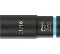 Wera 8790 B Impaktor Deep Bussole con attacco da 3/8", 11/16" x 63 mm