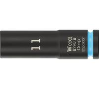 Wera 8790 B Impaktor Deep Bussole con attacco da 3/8", 11 x 63 mm