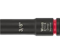 Wera 8790 B Impaktor Deep Bussole con attacco da 3/8", 3/8" x 63 mm