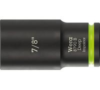 Wera 8790 B Impaktor Deep Bussole con attacco da 3/8", 7/8" x 63 mm