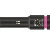 Wera 8790 B Impaktor Deep Bussole con attacco da 3/8", 8 x 63 mm