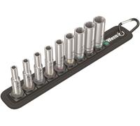 Wera 8790 HMA Belt A Deep 1 Socket Set 0.6cm Guida Metrica 9 Pezzi 05004525001