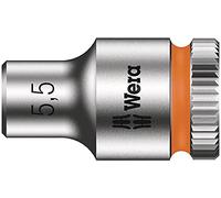 Wera, 8790 HMA Bussola per cricchetto Zyklop con attacco da 1/4", 5.5 mm