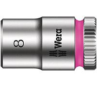 Wera, 8790 HMA Bussola per cricchetto Zyklop con attacco da 1/4", 8.0 mm