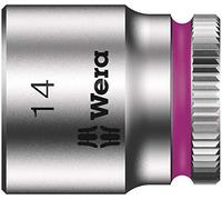 Wera, 8790 HMA Bussola per cricchetto Zyklop con attacco da 1/4", 14.0 mm
