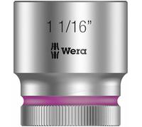 Wera, 8790 HMC Bussola per cricchetto Zyklop con attacco da 1/2", 1 1/16 pollice