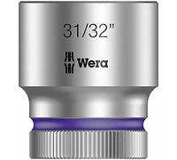 Wera, 8790 HMC Bussola per cricchetto Zyklop con attacco da 1/2", 31/32 pollice