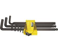 Wera, 950 PKL/9 SZ N Assortimento di chiavi a L, in pollici, BlackLaser, 9 pezzi
