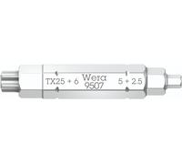 Wera - 05073202001 - Inserto 4-in-1, 9507 SB, 4-in-1 - Inserto 2, 2.5; 5; 6 x TX 25 x 37 mm