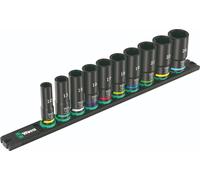 Wera 9660 Magnetic Rail B Impaktor Deep 1 Presa Set 1cm Metrico 05005590001
