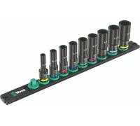 Wera 9661 Magnetic Rail B Impaktor Deep Imperial 1 Presa Set 1cm 05005591001