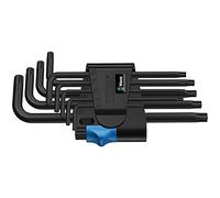 Wera Set di brugole 967 L/9 TORX® HF con funzione di fermo, BlackLaser Quantità:1