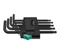 Wera 967 pkl/9 torx interno kit di chiavi a brugola 9 parti