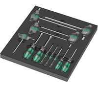 Wera Cacciaviti esagonali Hex Set 1 9713, in termoformato in spugna Quantità:1