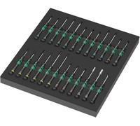 Wera 9715 Termoformato in spugna giravite Kraftform Micro Set 1, 24 pezzi