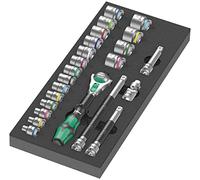 Wera 05150111001 chiave a cricchetto 23 pz Nero, Verde [05150111001]