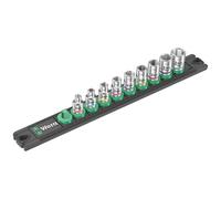 WERA 05005420001 - Set di inserti per chiavi a bussola Zyklop, 1/4''