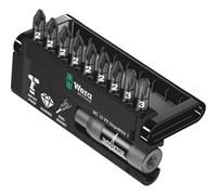 Wera Set di punte Impaktor 05057684001 – Diamante rigido – 10 pezzi – Nero