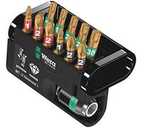 Bit-Check 12 punta per cacciavite 12 pezzo(i), Set di bit "12 pezzo(i), Phillips, Viti a croce, Torcia, PH 1,PH 2, PZ 1,PZ 2, TX10,TX15,TX20,TX25,TX30, 1 x 1/4""x50 1 x PH 1x25 2 x PH 2x25 1 x PZ 1x25 2 x PZ 2x25 1 x TX 10x25 1 x TX 15x25 1 x TX 20x25..."