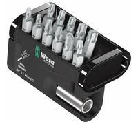 WERA BIT-CHECK 12 WOOD 2 05057422001 KIT INSERTI PARTI CROCE POZIDRIV