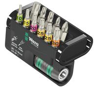 WERA 05057435001 - Set di bit Bit-Check 12, Wood, TX HF 1, 12 pezzi
