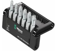 WERA MINI-CHECK PZ 50 MM 05056471001 KIT INSERTI 6 PARTI CROCE POZIDRIV