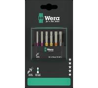 WERA 05073639001 - Set di bit Bit-Check Bit-Check 6 Wood TX HF, 6 pezzi