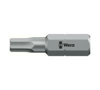 WERA Bit per esagono, 1/4" impronta Hex-Plus, Esagono: 3mm Quantità:10