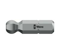 WERA - Bit per esagono, 1/4 pollice con testa sferoidale 2,5