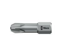 WERA Bit per viti a croce Phillips, 1/4", con zona di torsione Quantità:10