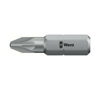 WERA Bit per viti Pozidriv, 5/16", Dim. impronta a croce: 4 Quantità:10